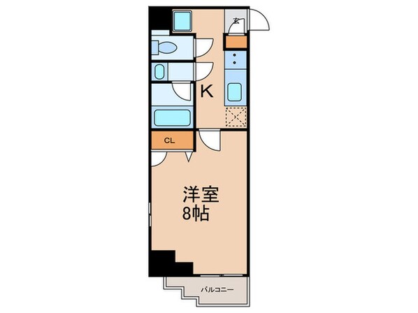 ﾌﾟﾚｰﾙ･ﾄﾞｩｰｸ大山駅前(401)の物件間取画像